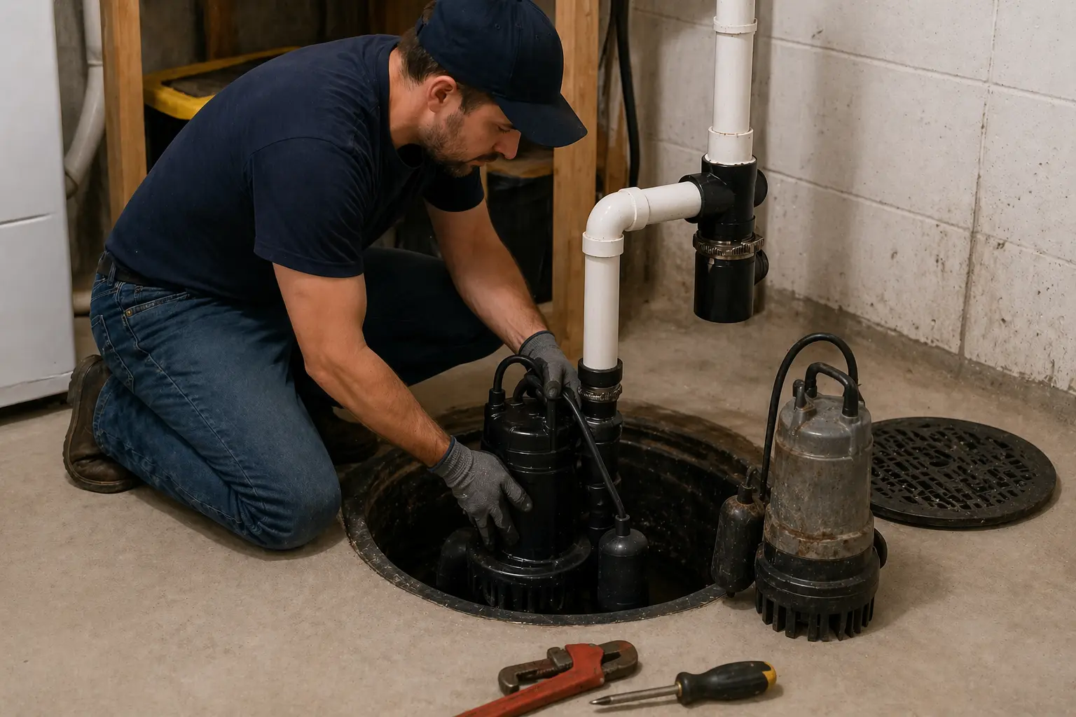 Sump Pump Repair and Installation Erin